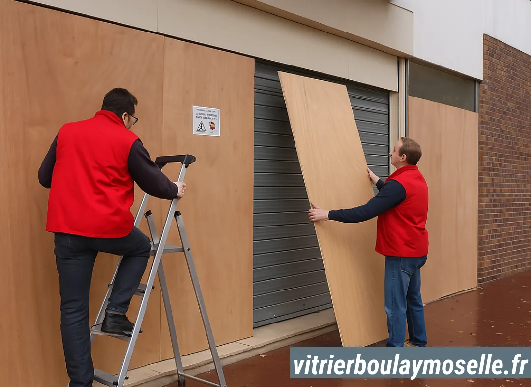 Mise en sécurité fermeture provisoire Boulay-Moselle