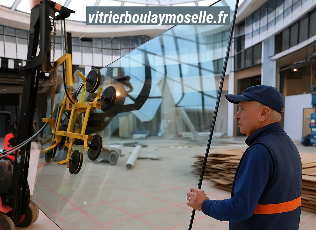 Remplacement de vitrine magasin Boulay-Moselle